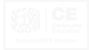 Approved IRS provider - View more about CPE sponsors